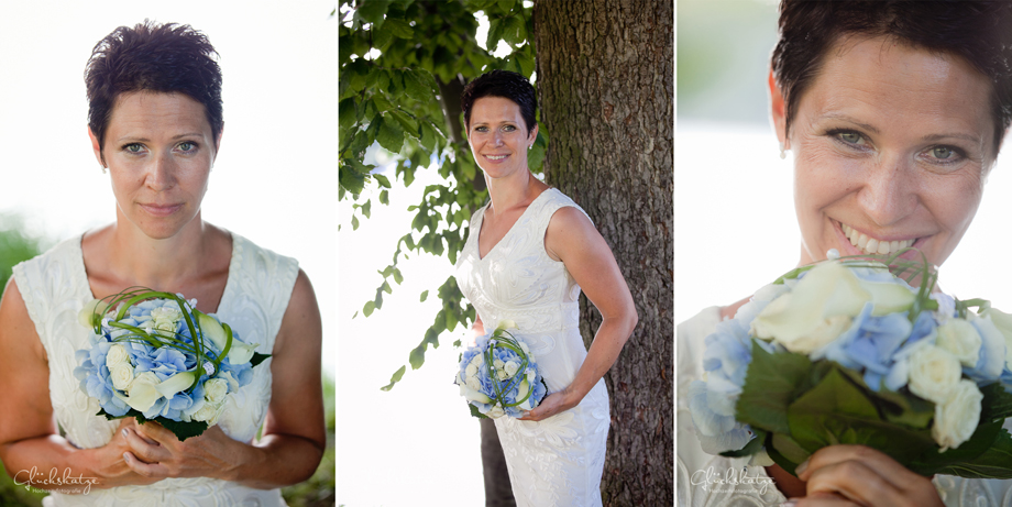 bridal bride braut wedding bouquet glückskatze