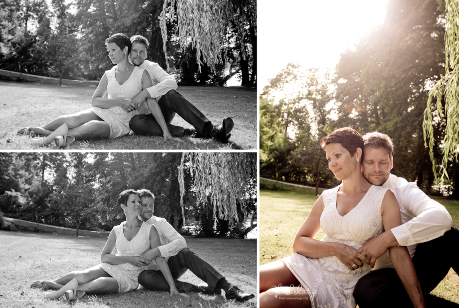 romantic portrait wedding