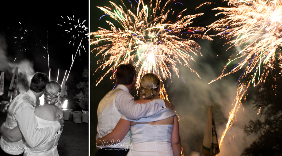 hochzeit feuerwerk wedding fireworks glückskatze