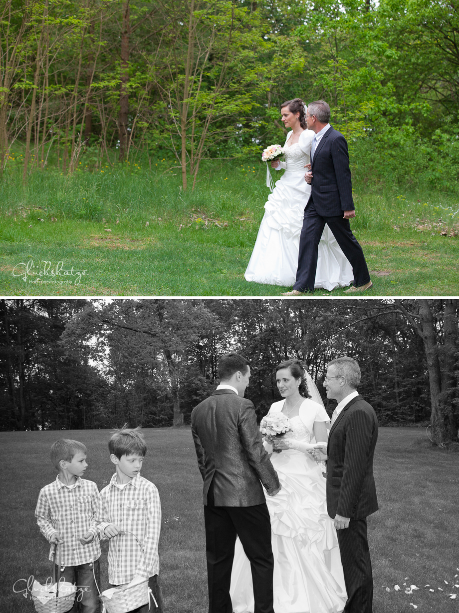 bride father ceremony groom