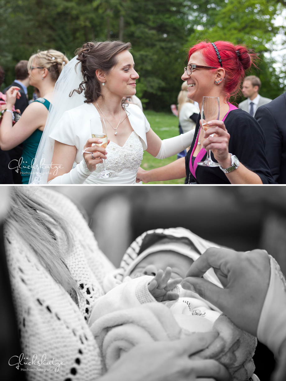hochzeit gaeste empfang reportage