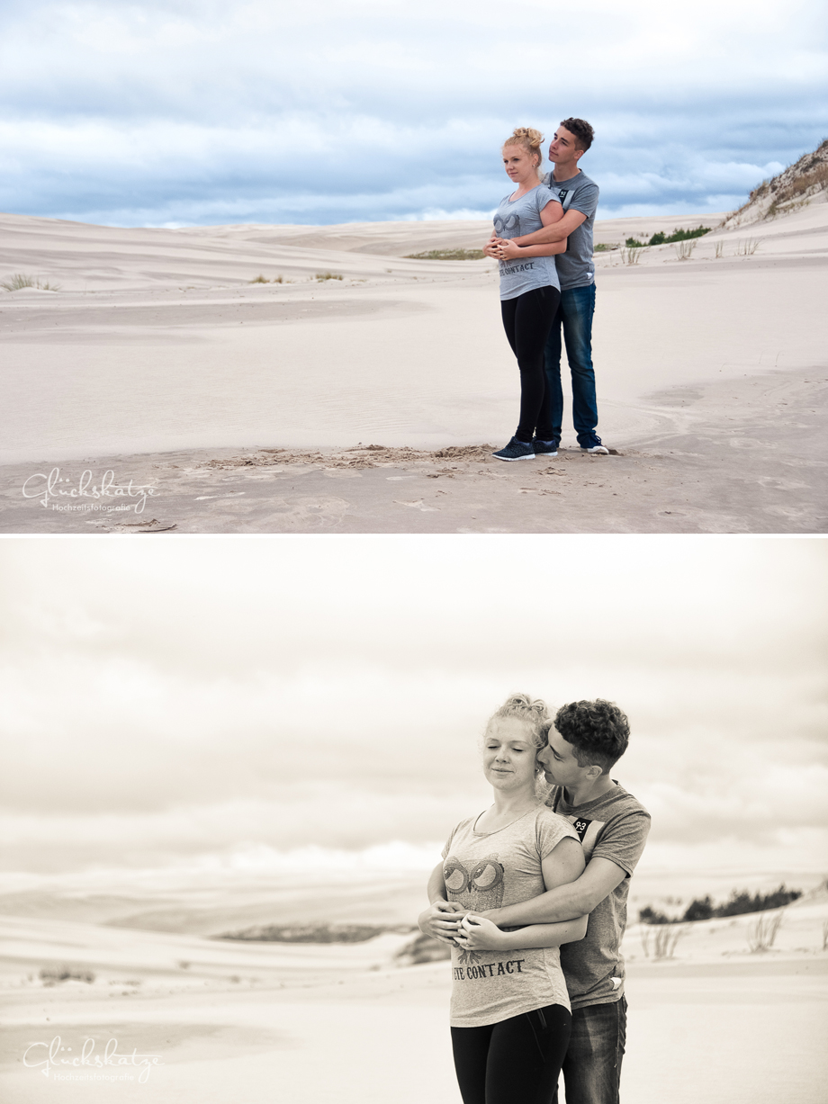 glueckskatze paarfotos berlin brandenburg strand
