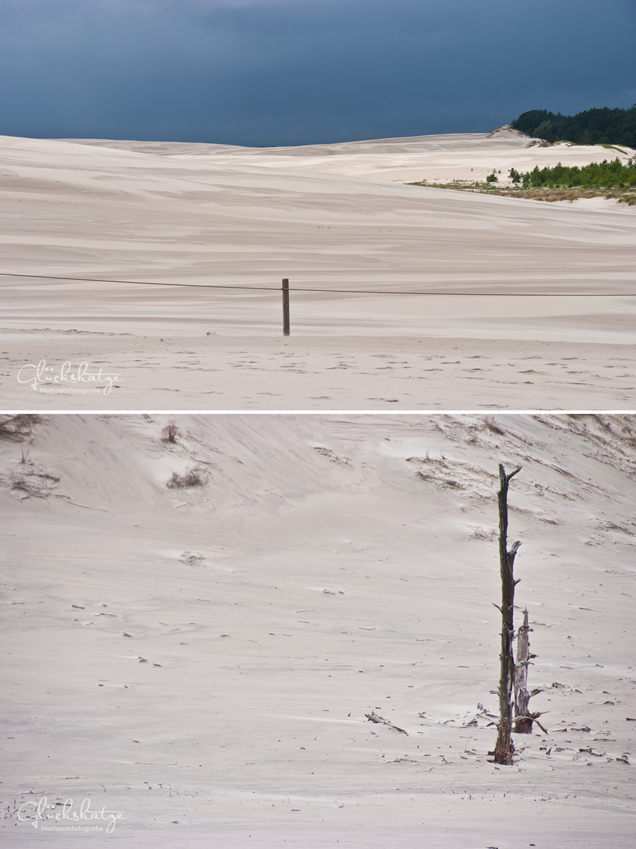 leba wanderdüne ostsee polen