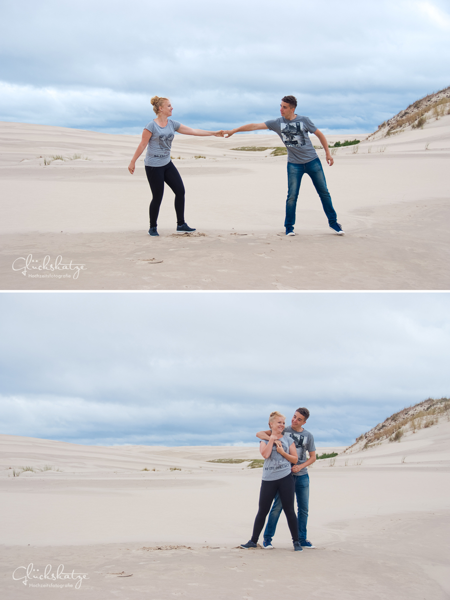 paarfotos pärchenfotos  ostsee strand berlin
